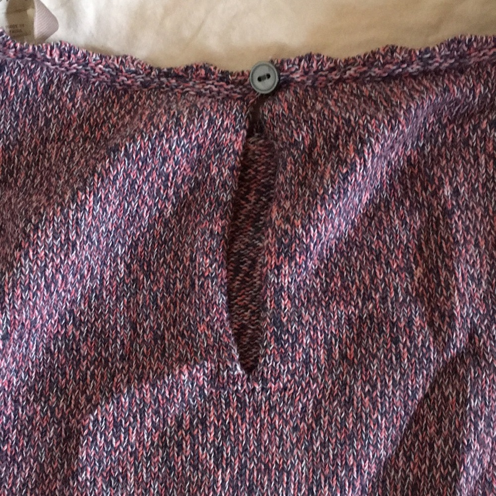 Loft 100% Cotton Knit Sweater - Picture 3 of 4
